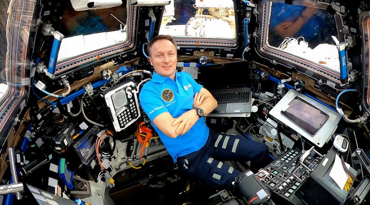 Matthias auf der ISS - sendet ihm Fragen! Matthias auf der ISS